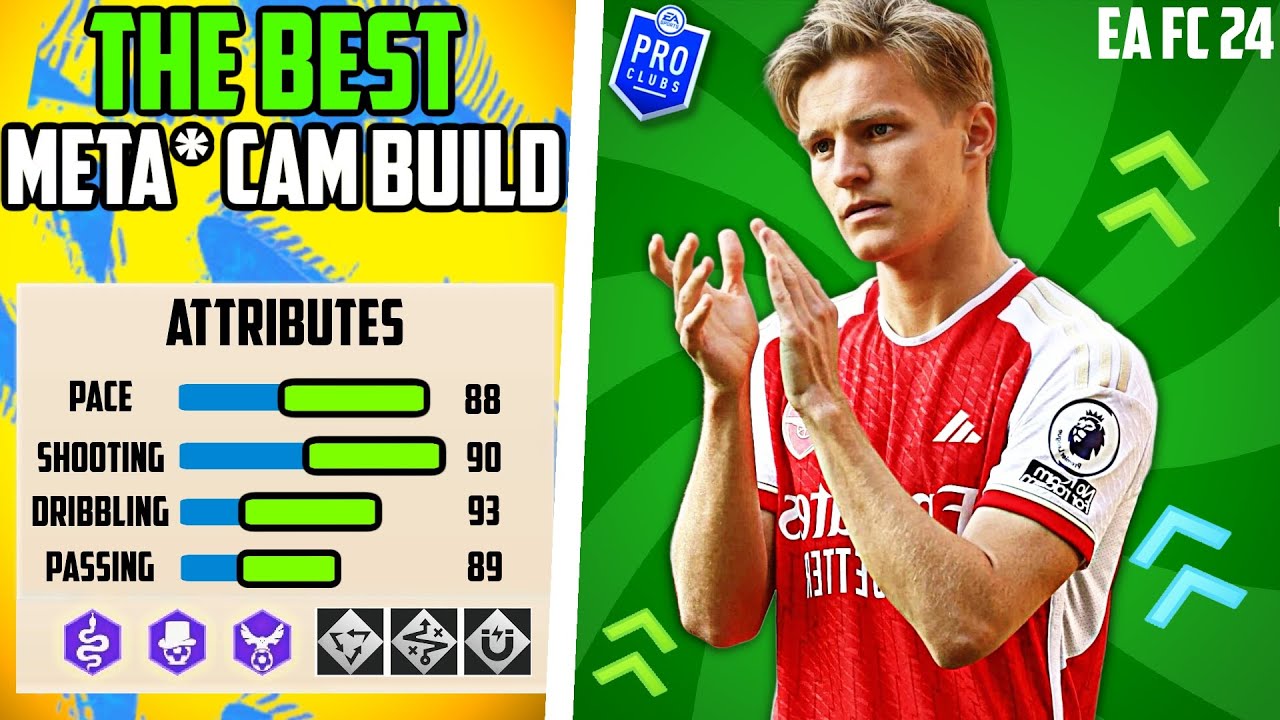 BEST LVL 60 *META* CAM BUILD EA FC 24 Pro Clubs - YouTube
