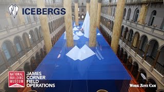 National Building Museum Icebergs Time-Lapse