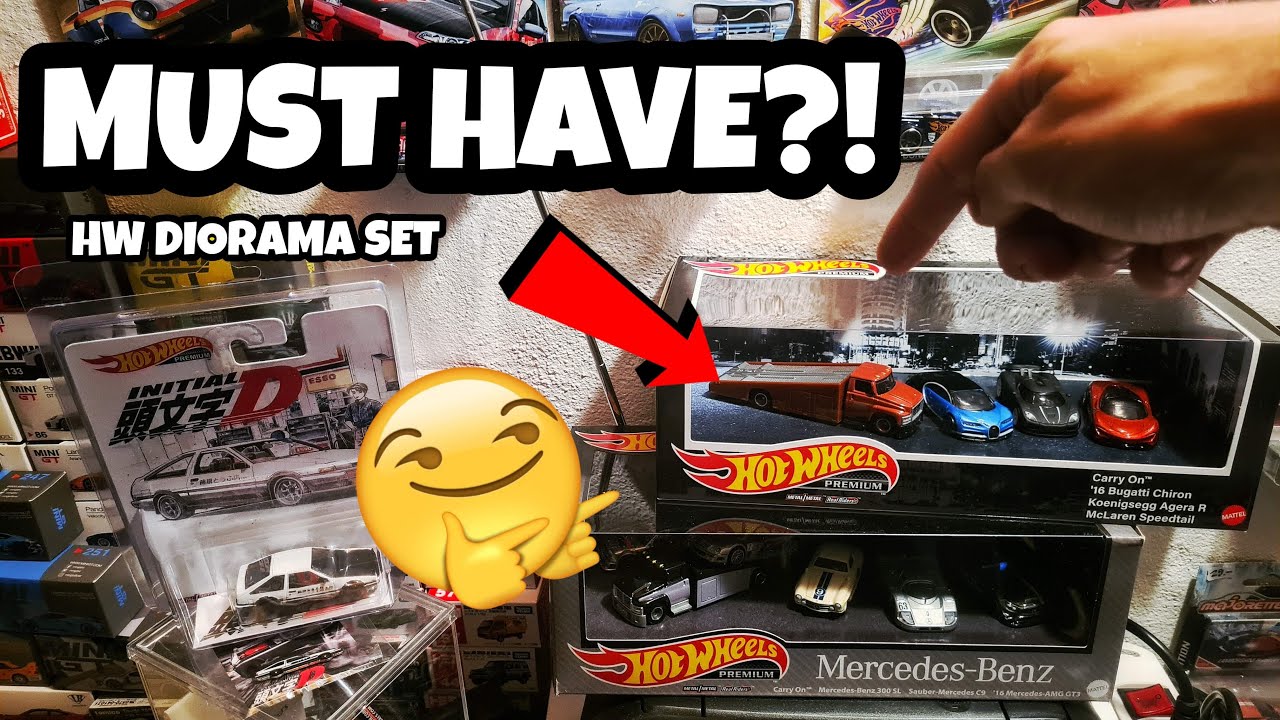 Hot Wheels Diorama Sets - WORTH TO BUY? | Premium Collector Sets