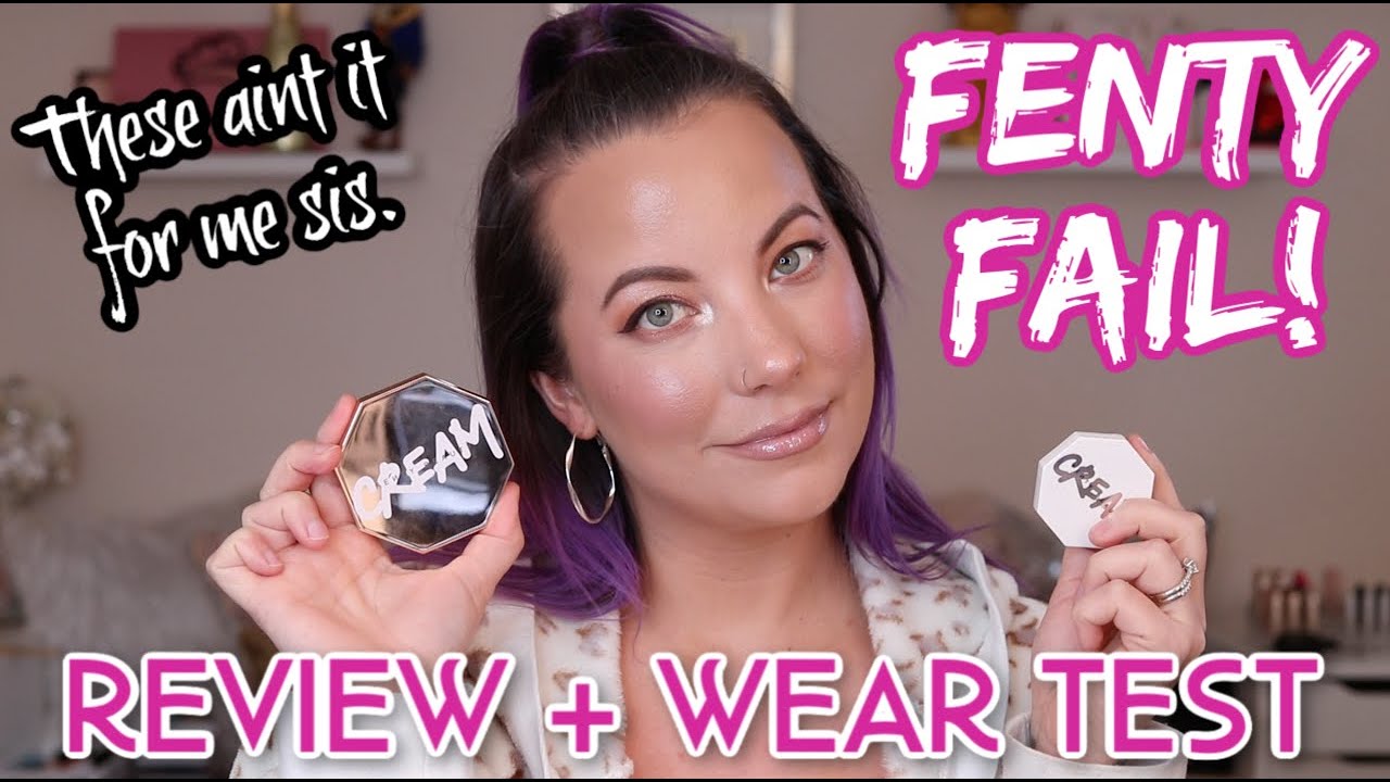 FENTY BEAUTY CHEEKS OUT CREAM BLUSH & BRONZER REVIEW ...