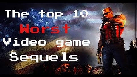 The Top 10 worst video game sequels