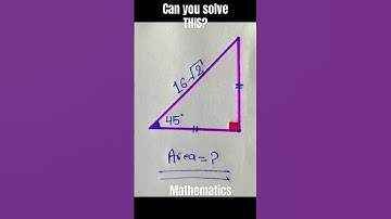 Tricky puzzle 🧩 #maths #areaproblem #mathpuzzle #brainteaser #canyousolvethis #mathstricks #puzzle