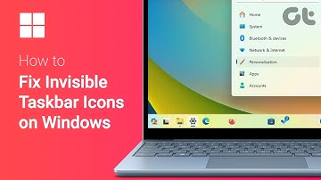 How to Fix Invisible Taskbar Icons on Windows | Taskbar Icons Not Showing? | Easy Fix (Win 10 & 11)
