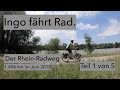 Rhein-Radweg 1.496km - TEIL 1 - Von Andermatt (Schweiz) bis zur Mündung bei Hoek van Holland