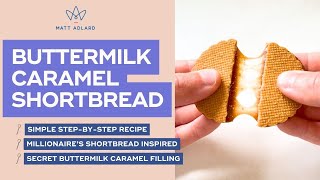 Buttermilk Caramel Shortbread Recipe