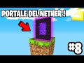 PUOI CREARE IL PORTALE DEL NETHER IN UN BLOCCO ? - One Block Skyblock  Minecraft ITA