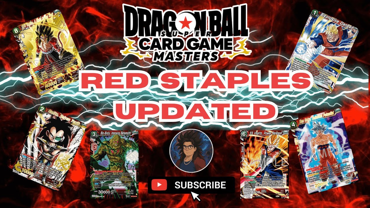 Red Staples You MUST Play | DBSCG Masters (Guía Completa en Español)
