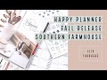 The Happy Planner | Fall Release | Southern Farmhouse and Foodie Flip Throughs