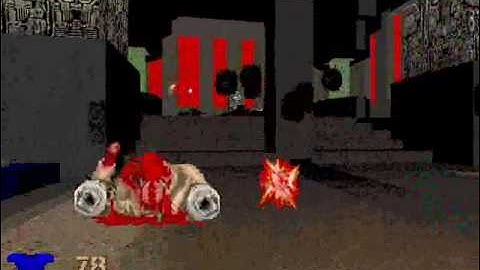 ZDAEMON (DOOM 1,2 MULTIPLAYER) gameplay video