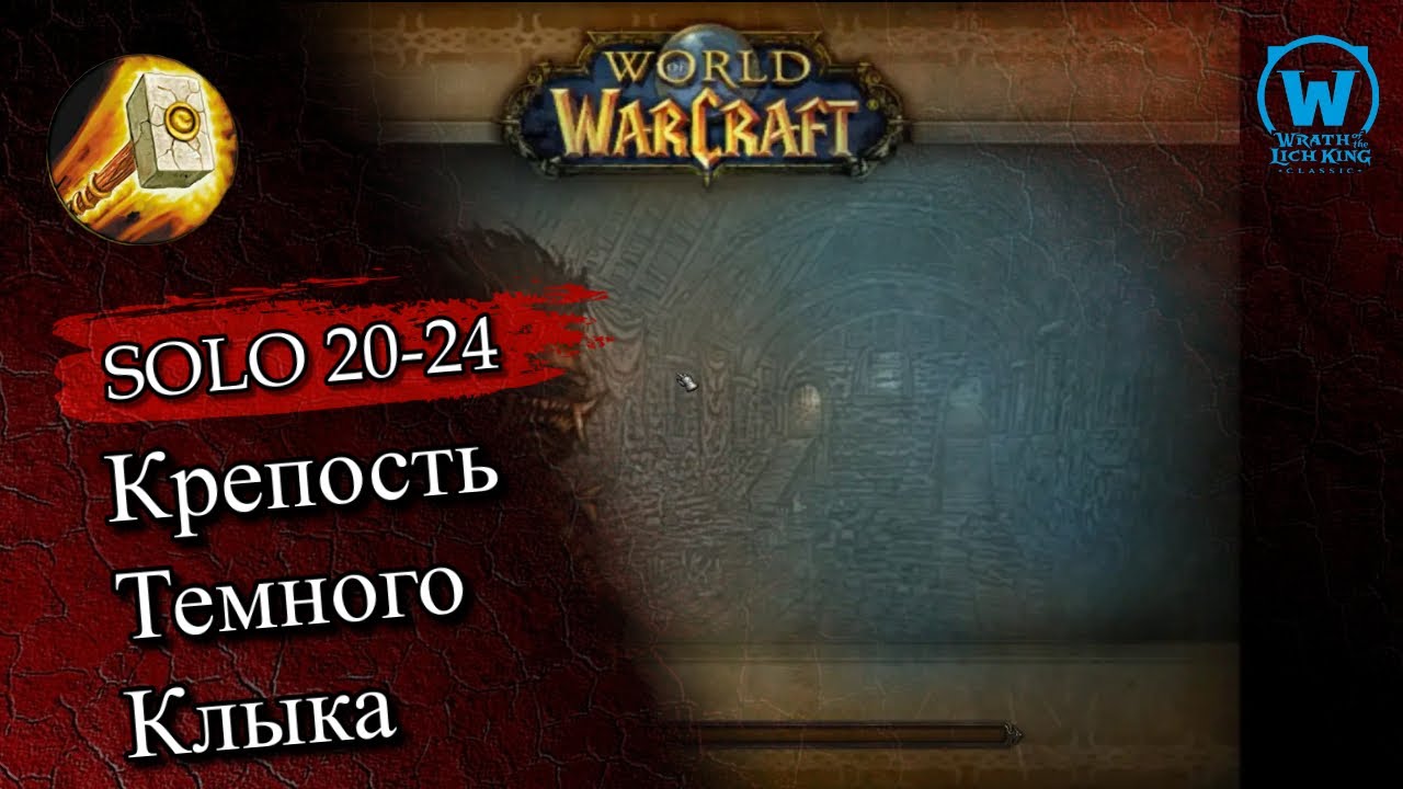 Прокачка паладина соло по подземельям 20-24 уровни Wotlk Classic 