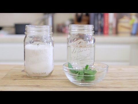 how-to-make-flavored-simple-syrups-|-mint-simple-syrup-recipe!