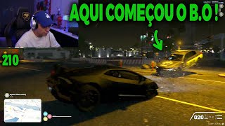 LEVI BATEU NO CARRO DA POLÍCIA E ISSO GEROU UM PROBLEMA PARA ELE, GTA RP