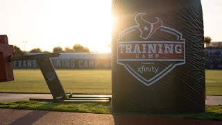 Early Depth Chart, Davis Mills' Improvement, Packers Preview and More | Houston Texans Training Camp