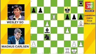 Magnus Carlsen & Wesley So wins their semi finals matches to and set to  face each other in CCT 2023 Finals : r/chess