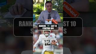 Ranking last 10 Notre Dame starting quarterbacks