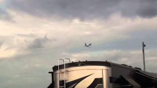 FedEx A300F4-605R low flyby at Oshkosh 2013