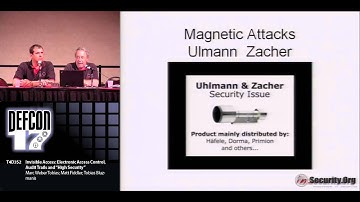 DEF CON 17 - Marc Weber Tobias and Panel - Invisible Access Electronic Access Control Audit Trails