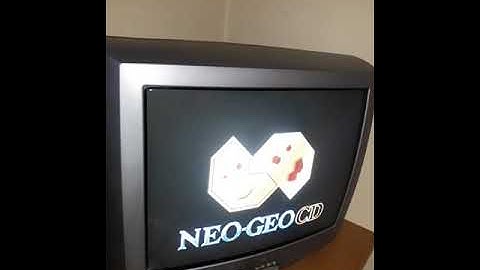 NEO GEO CD CONSOLE 100% WORKING! Video for user pasquale