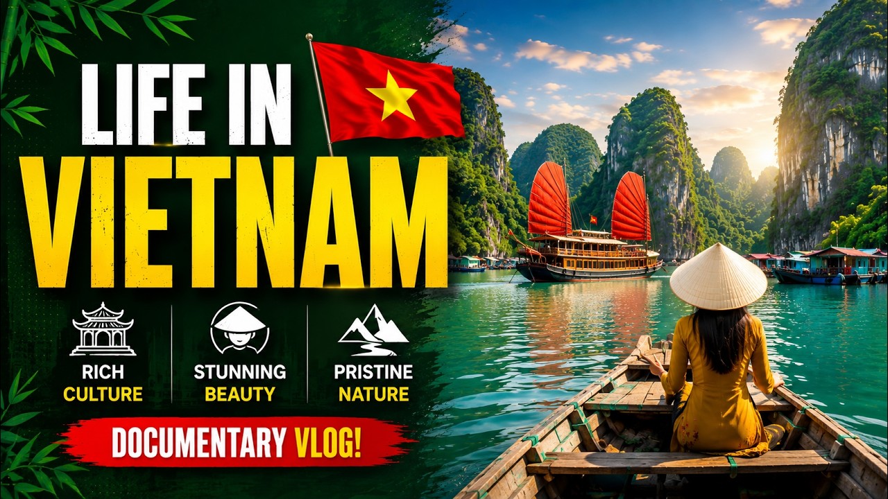 Life in Vietnam 🇻🇳 — Stunning Beauty, Rich Culture & Pristine Nature | Documentary Vlog!