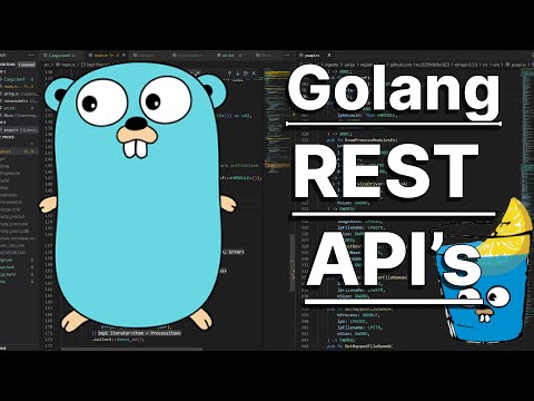 REST API's in Golang with the Gin Framework!