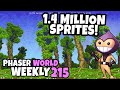 1.4 Million Sprites! - Phaser Weekly #215