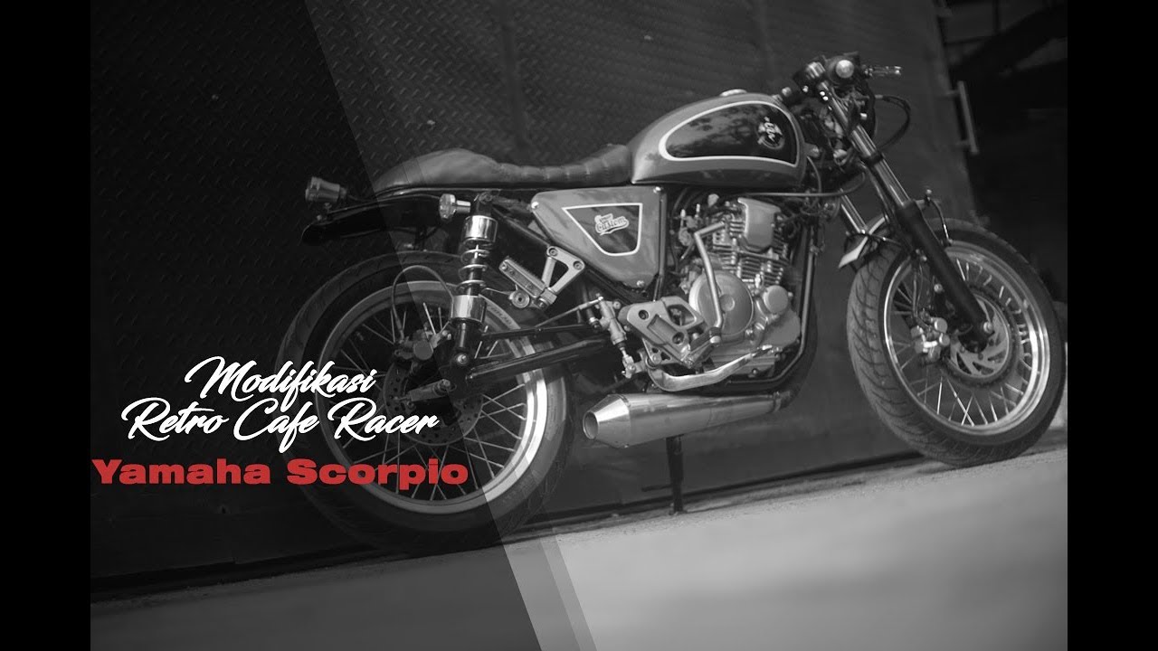 Modifikasi Retro Cafe Racer Yamaha Scorpio Blackxperiencecom