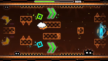 [ Geometry Dash ] { 2.1 } - SimPle Jump 2 By izgar ( 3 Coins )