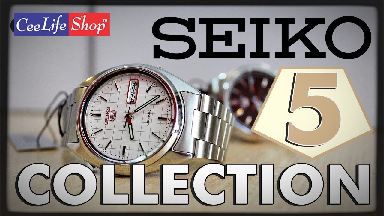Seiko 5 automatic 7s26 and 7s36 movement difference preview | Seiko 5 7s26  | seiko5 7s36 | seiko5 - YouTube
