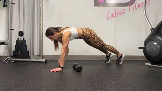 DB Plank Pull Throughs