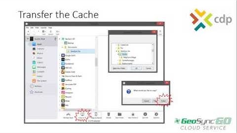 GeoSync GO Mobile – Deploying Cached Maps to iOS Devices