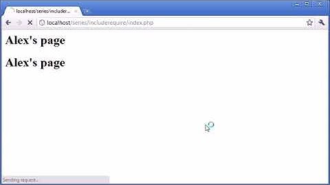 Beginner PHP Tutorial   43   include once and require once ‏