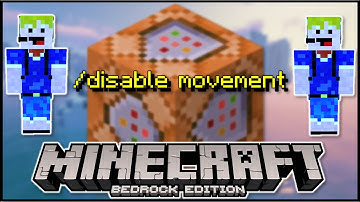 Minecraft Bedrock - Hoe je de beweging en camera van spelers uitschakelt (/inputpermission Command)