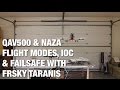 QAV500 & Taranis X8R SBUS with NAZA Flight Modes, IOC, and Failsafe