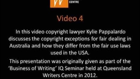 Copyright Exceptions for Fair Use (and Fair Dealing) in Australia with Kylie Pappalardo