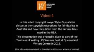 Copyright Exceptions for Fair Use (and Fair Dealing) in Australia with Kylie Pappalardo
