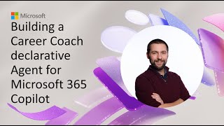 Building a Career Coach declarative Agent for Microsoft 365 Copilot