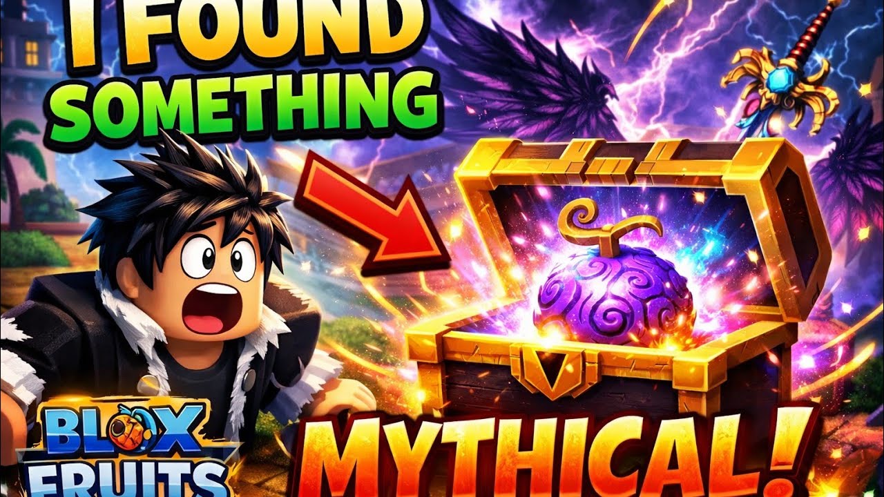 I got something mythical in blox fruits #roblox