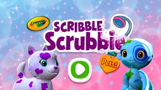 Crayola Scribble Scrubbie Pets / colorable and washable pets game for kids screenshot 3