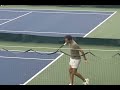 Roger Federer Playing Tennis at Dartmouth College