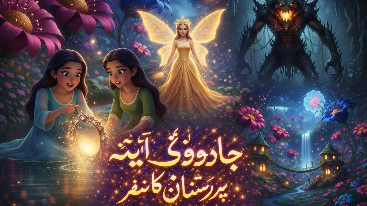 The Magical Mirror and the Journey to Fairyland|جادوئی آئینہ اور پرستان کا سفر| Princess story