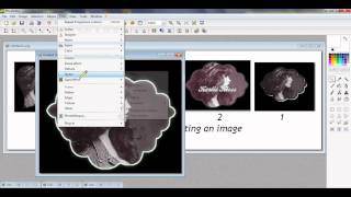 Insert Images/Pictures in Heart/Cloud Shapes (Photofiltre Tutorial) [720HD]