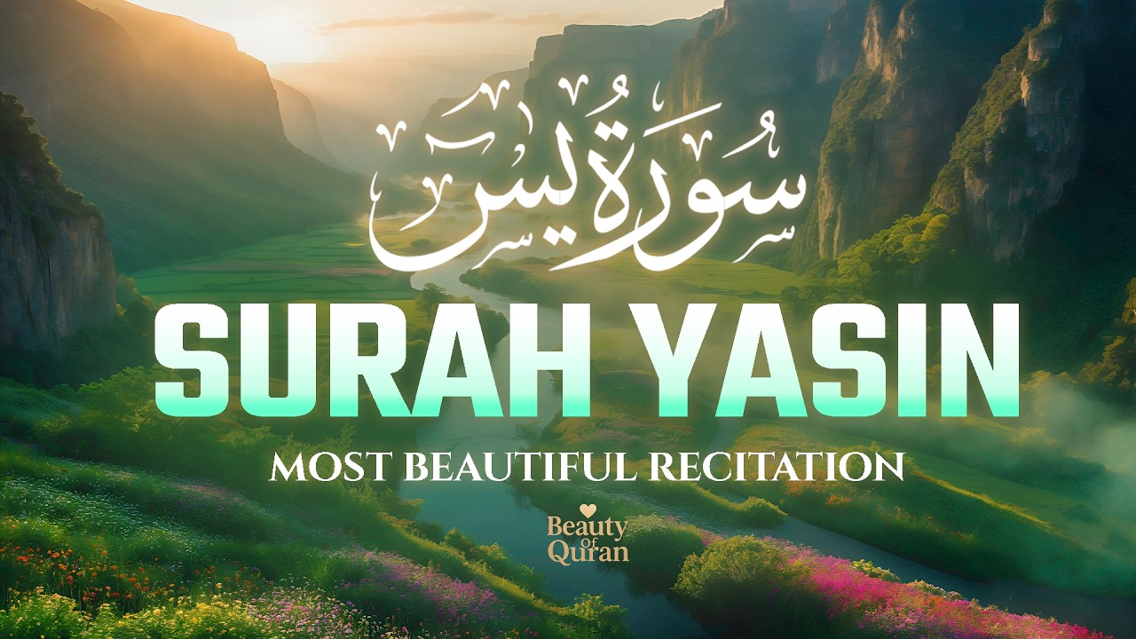 Surah Yaseen(Yasin) سورة يس | Beautiful & Calming Quran Recitation to Soothe the Soul & Mind #yasin