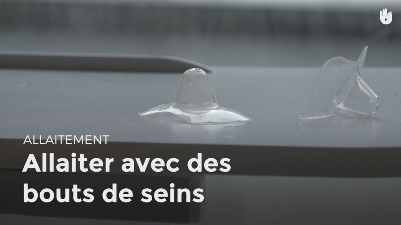 Allaiter avec des bouts de seins