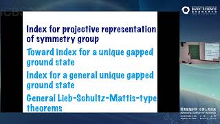 Hal Tasaki: General Lieb-Schultz-Mattis type theorems for quantum spin chains #ICBS2026
