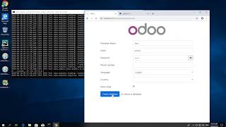 Odoo 12.0 for developers (Windows 10) - 13. Ooo linking to DB PostgreSQL