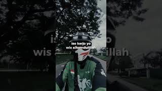 Selagi belum bisa bantu orang lain , minimal jgn nyusahin orang lain masseh #ojol #gojek #cikarang