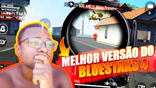 Qual é a MELHOR VERSÃO do EMULADOR BLUESTAKS para JOGAR FREE FIRE?