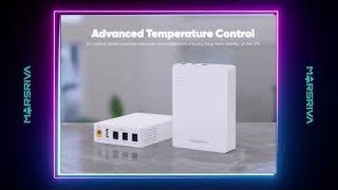 KP3 DC Mini UPS for wifi router-MARSRIVA