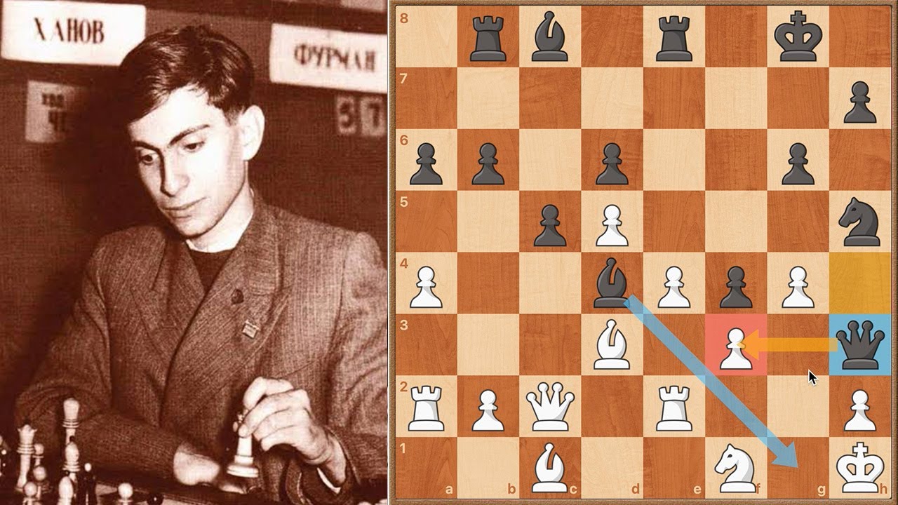 💀 Mikhail TAL con 17 Años INFILTRA su DAMA... ¡y la PIERDE! vs Birbrager