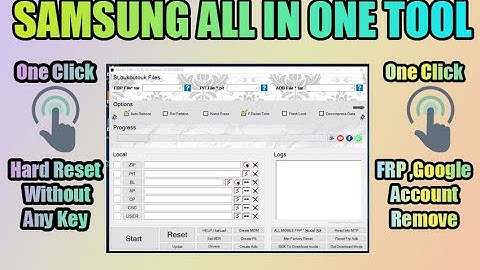 Samsung All In One Tool |Hard reset in MTP Mode | One Click FRP All Android